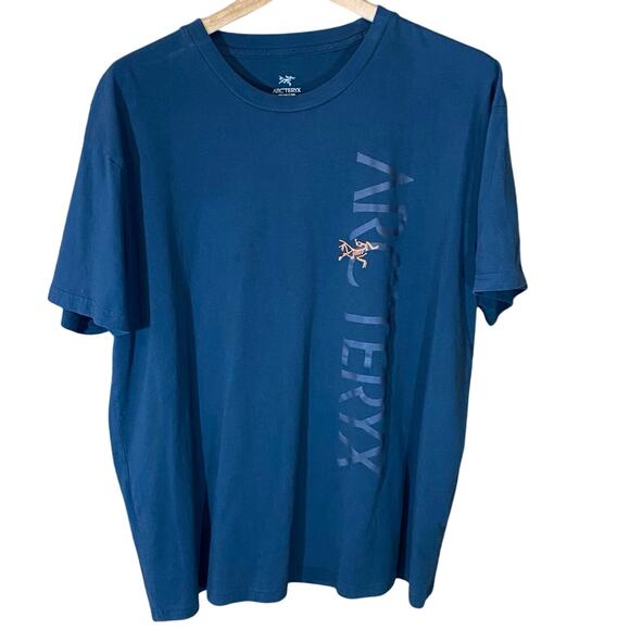 Arc’teryx Men’s XL Black Logo Graphic T-Shirt Cotton Outdoor Hiking - Picture 1 of 5